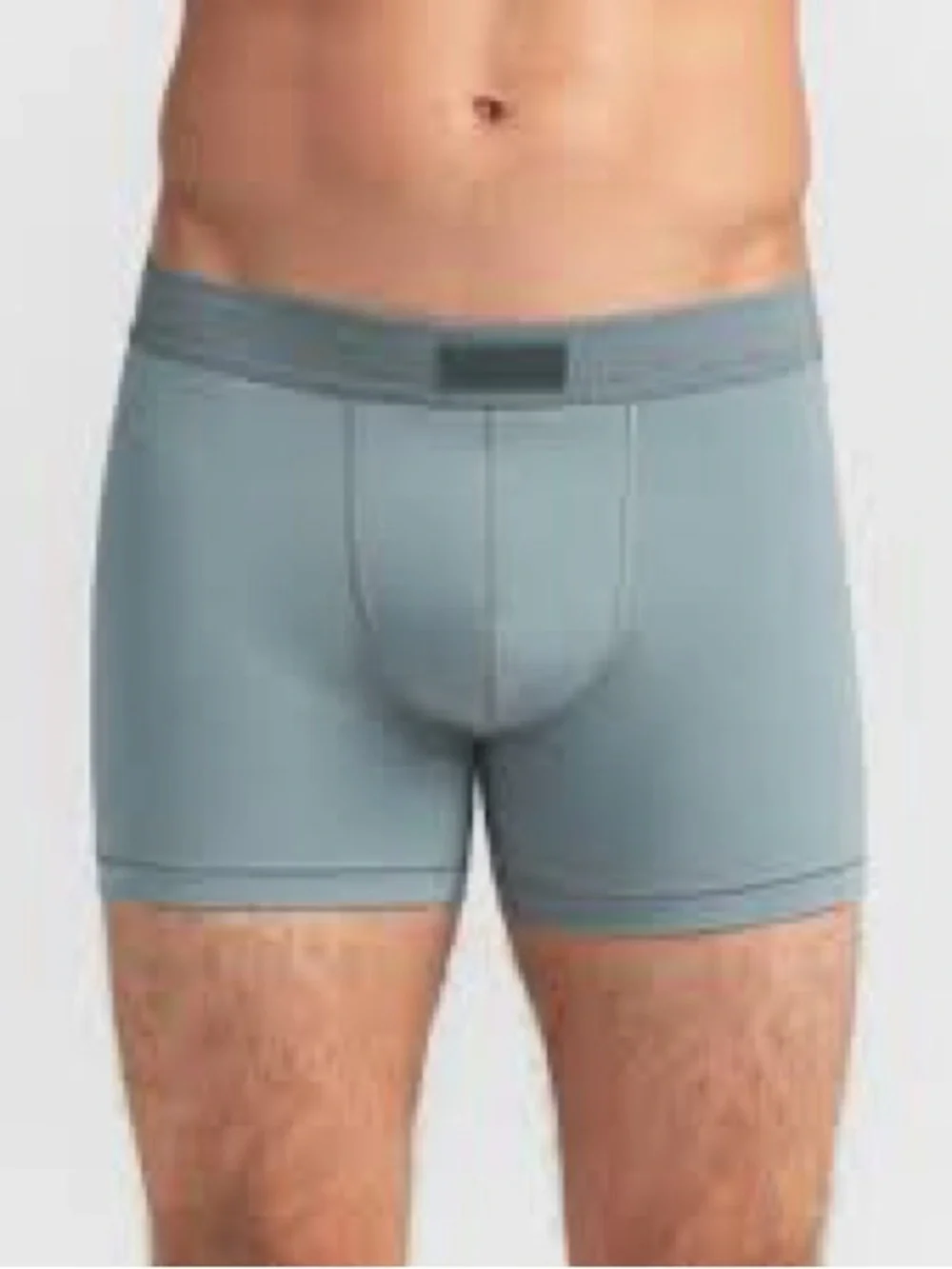 SKIMS Men's Boxer Briefs in Slate Blue